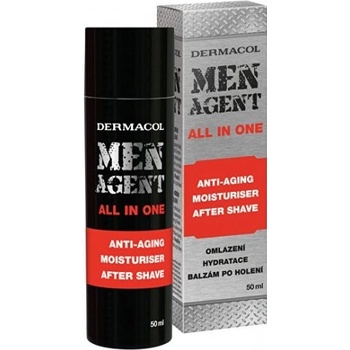 Dermacol Men Agent gél-krém a balzam po holenie omladzujúce 50 ml