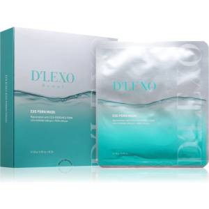 Dermaline D'LEXO Exo PDRN Mask платнена маска с подмладяващ ефект 10x28 гр