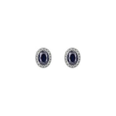 Diamonfire Stříbrné náušnice E6186