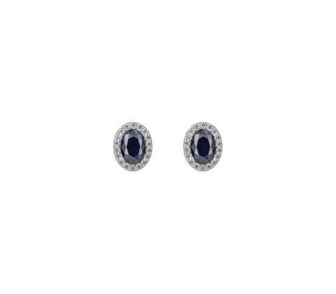 Diamonfire Stříbrné náušnice E6186