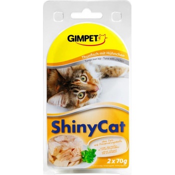 Gimborn GimCat ShinyCat tuniak & kuracie 2 x 70 g