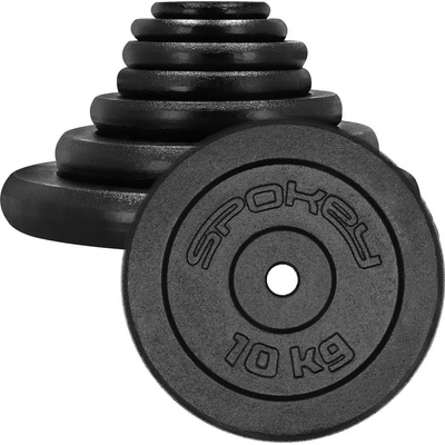 Spokey SINIS Litinový kotouč 29 mm 10 kg