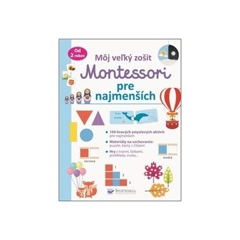 Môj veľký zošit Montessori pre najmenších