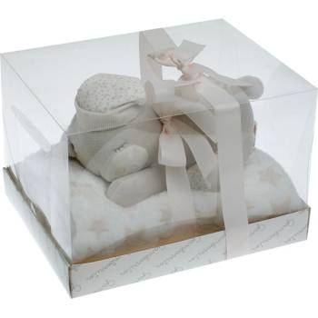 Gamberritos Одеало 80х110см. + играчка Сънчо, бежово (101622)