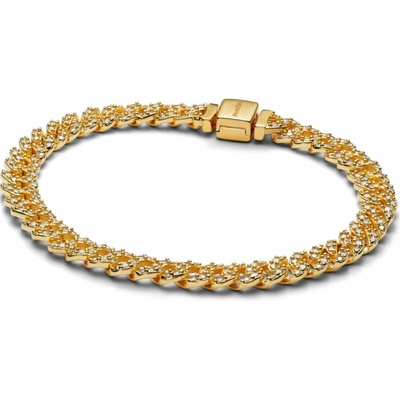 PANDORA náramek Kubánský řetízek s pavé 563008c01