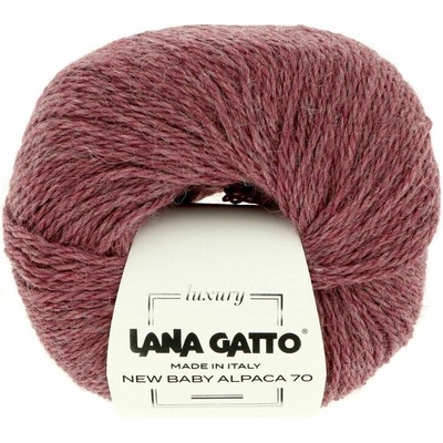 Lana Gatto New Baby Alpaca 30192 ružovo červená s melírom