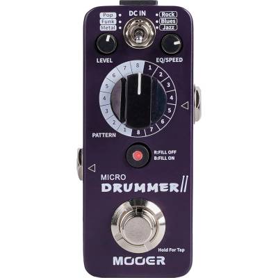 MOOER Micro Drummer II Ефект за китара (ME MICRO DRUMMER II)