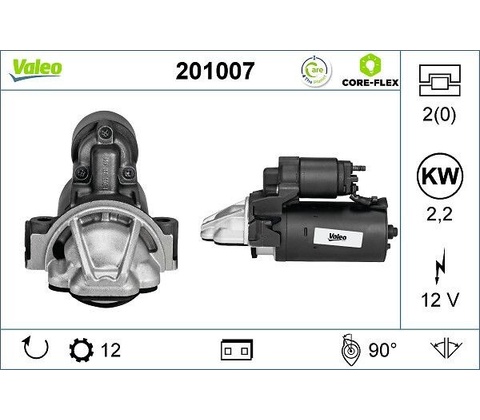 Startér VALEO 201007