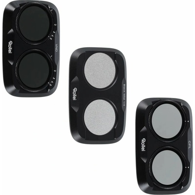 Rollei Set filtrů pro DJI Osmo Pocket 4 Pro , 1x filtr VND 2–32, 1x filtr CPL, 1x filtr Black Mist 1/4, optické sklo s nanovrstvou 27542
