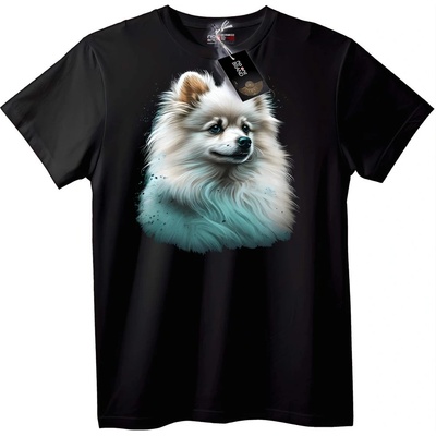 NOONEBRAND Тениска с Померан - L, Black