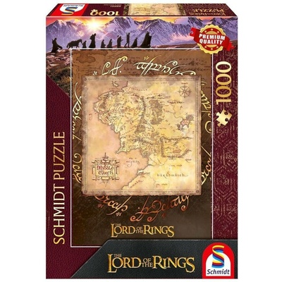 Schmidt Pán prstenů Středozem Herr der Ringe 1000 dílků