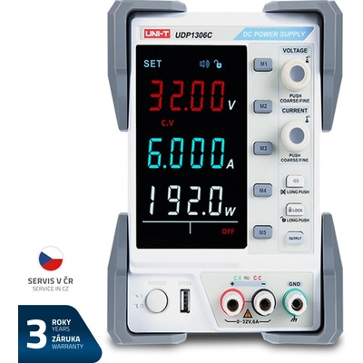 | Uni-T UDP1306C - Laboratórny zdroj UDP1306C 0-32V/0-6A | 04220231