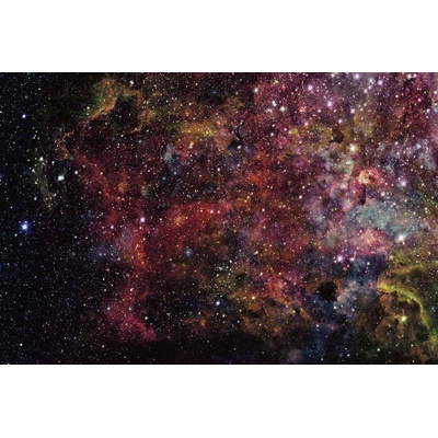 DIMEX ART Флизелинов фототапет тъмна галактика 375 x 250 см