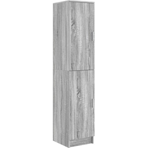 vidaXL Висок шкаф Сив Сонома 35 x 39 x 168 см (869335)