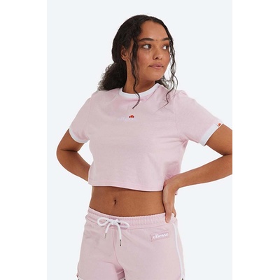 Ellesse Памучна тениска Ellesse в розово (SGJ11884)