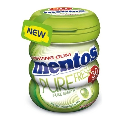 Mentos Pure Fresh Gum Lime Mint 60 g