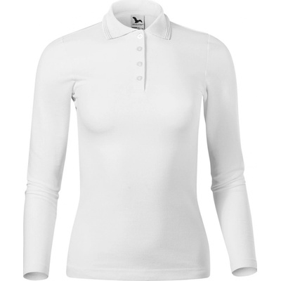 B&C dámska polokošeľa s dlhým rukávom PWI13 White