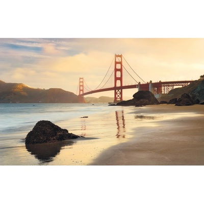Komar Vliesová fototapeta Golden Gate rozměry 400 x 250 cm