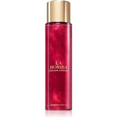 Carolina Herrera La Bomba Shimmering Body tělový olej 150 Ml