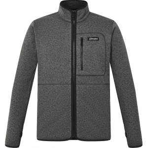 Berghaus Мъжко поларено яке Berghaus Asterby Interactive Jacket Fleece jacket - Jet Black / Cavern (005-7479-0111)
