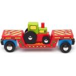 Bigjigs Rail Вагон с трактор + 2 релси (BJT413)