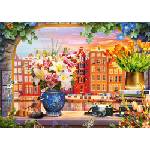 Schmidt Spiele - Puzzle Visit to Amsterdam - 1 000 piese