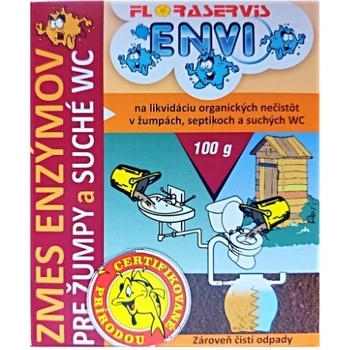 ZMES ENZÝMOV PRE ŽUMPY A SUCHÉ WC 3 x 100g