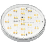 ELMARK Led ЛАМПА gx53 3w d75 100-240v 2700/4000/6500k (99led445/cct) - homefinishing