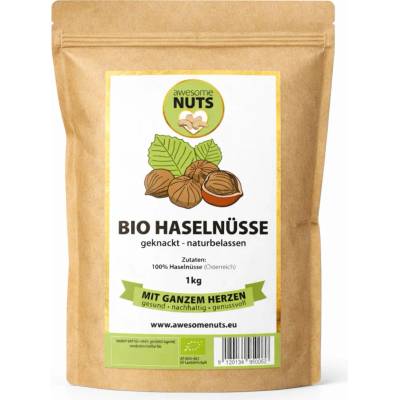Lifefood Lískové ořechy Bio 1 kg