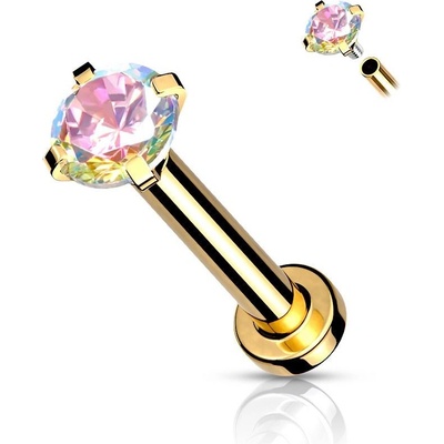Šperky4U piercing do brady cartilage tragus LB1042AB-12083