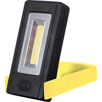 ELMARK ФЕНЕР e-5542 С ВЪРТЯЩА СТОЙКА 3w cob ЖЪЛТ (100169/y)