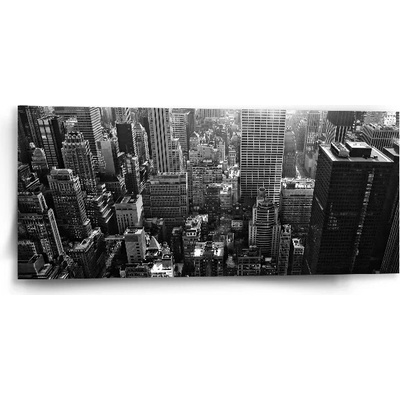 Sablio Obraz Mrakodrapy 3 - 110x50 cm
