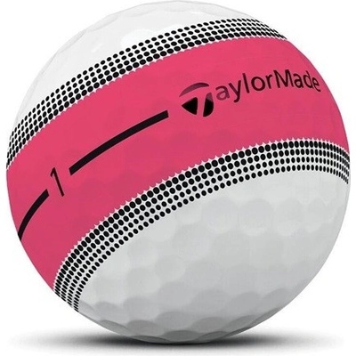 TaylorMade Tour Response Stripe neon růžový 1 ks – Zbozi.Blesk.cz