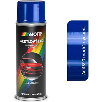 Škoda Autoemail AC4590 Modrá Dynamic 6D6D 200ml