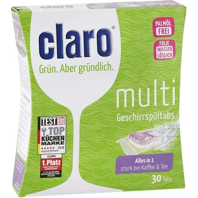 Claro eco tablety do myčky 2020 30 ks
