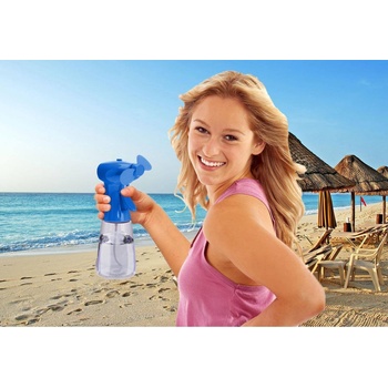 Мини вентилатор с пръскалка