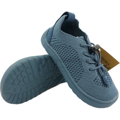 Protetika Detské plátené barefoot topánky GAEL Blue