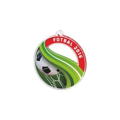 Poháry Bauer Akrylátová medaile MDAF0010M8 Fotbal