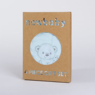 New Baby Kojenecká soupravička do porodnice Sweet Bear modrá – Zboží Dáma