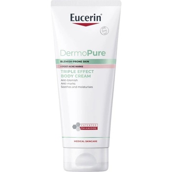 Eucerin DermoPure Крем за тяло с тройно действие, 200 ml