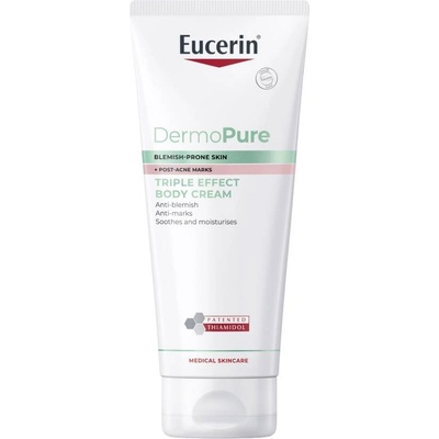 Eucerin DermoPure Крем за тяло с тройно действие, 200 ml