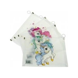Mádara A4 plastic briefcase with one-rose (12pcs)