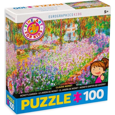 EUROGRAPHICS Пъзел Eurographics от 100 части - Градината на Моне (61004908)