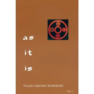 As It Is, Volume I | Tulka Urgyen Rinpoche (ISBN: 9789627341352)