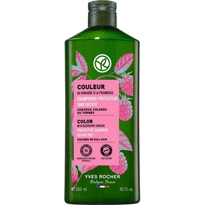Yves Rocher Šampon na barvené vlasy s malinovým octem 300 ml