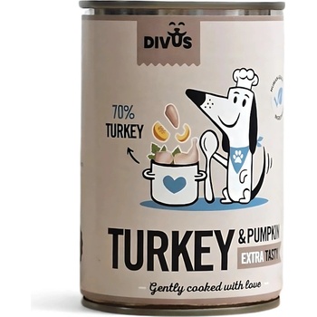 DIVUS Консерва бавно приготвено меню с пуешко