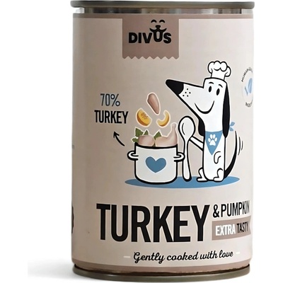 DIVUS Консерва бавно приготвено меню с пуешко