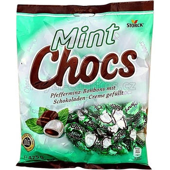 Storck Mint Chocs, čokoládové bonbony s mátou 425 g