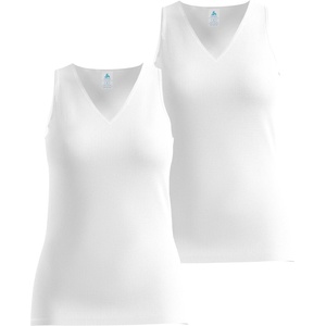 Odlo Дамски потник Odlo Women's Active Light Tank 2 Pack Top - White (114-4005-0213)