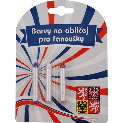 Barvy na obličej ČR 4 tužky